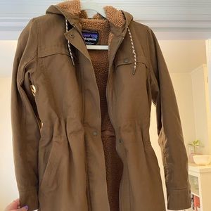 Patagonia brown jacket